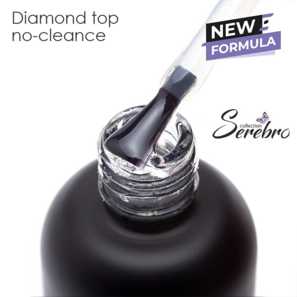 Top bez lepljivog sloja DIAMOND TOP za gel & gel lak 20ml